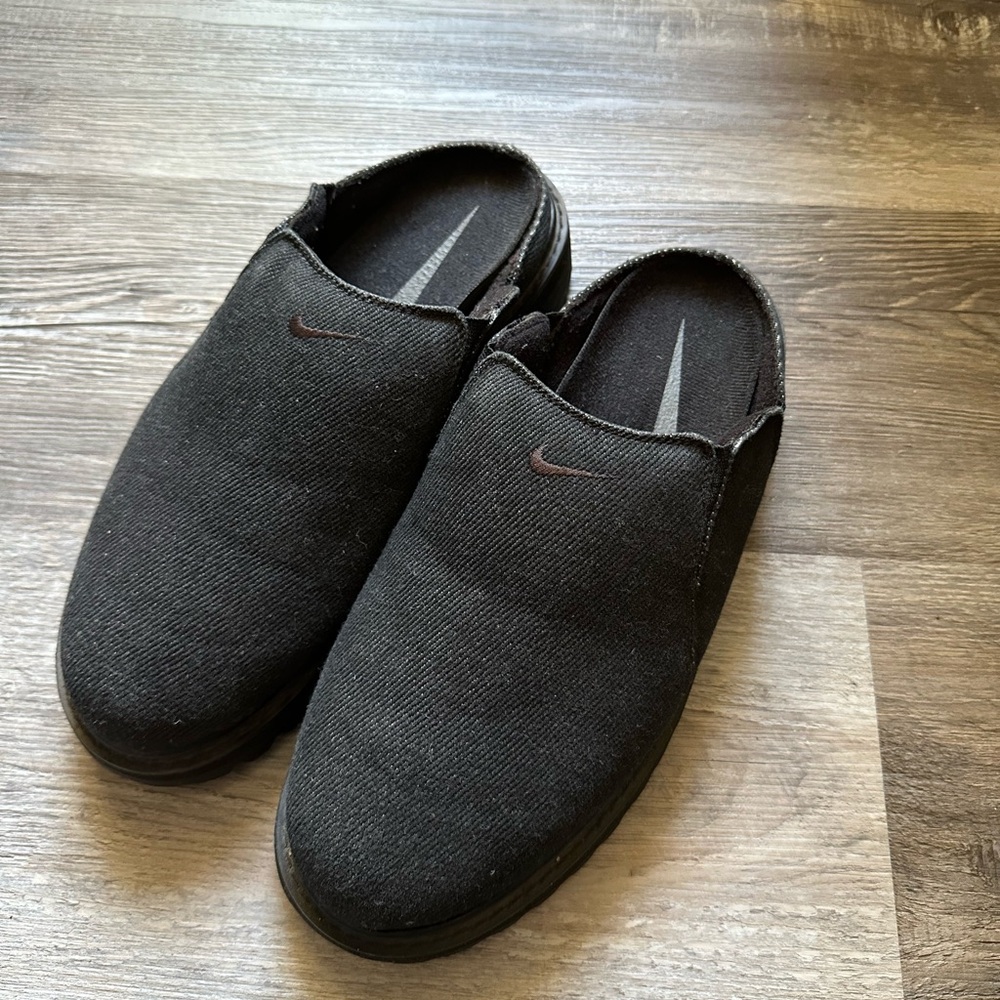 Nike Black Loafers Slip-Ons Shoes